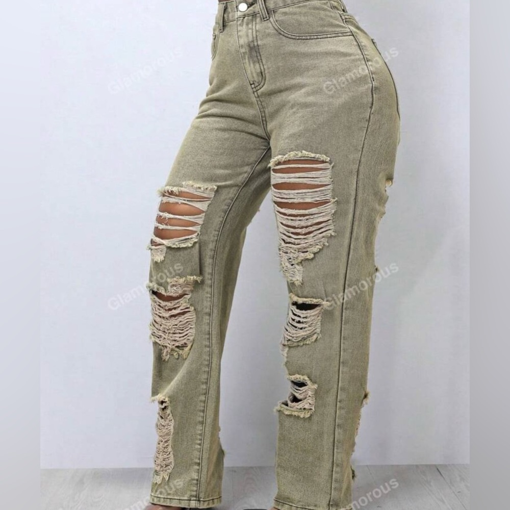 Distressed Jeans